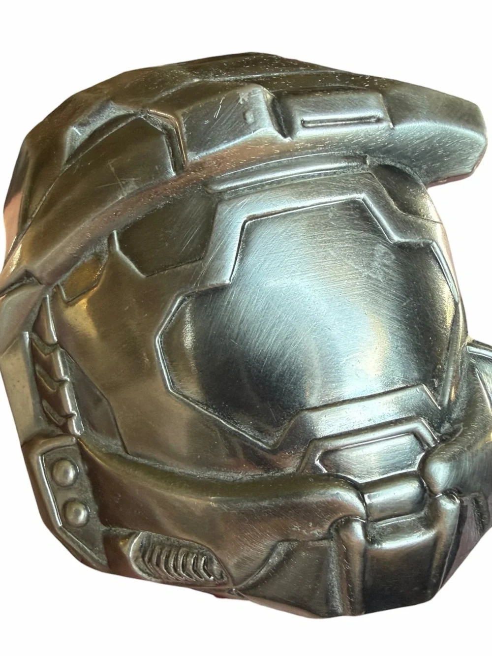 Halo Silver Collectible Master Chief Helmet Belt Buckle Gamer Streetwear
